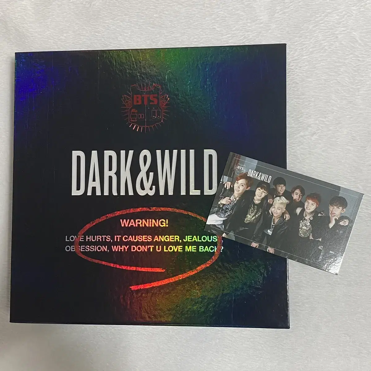 방탄소년단 DARK&WILD 앨범 판매 [포카포함]